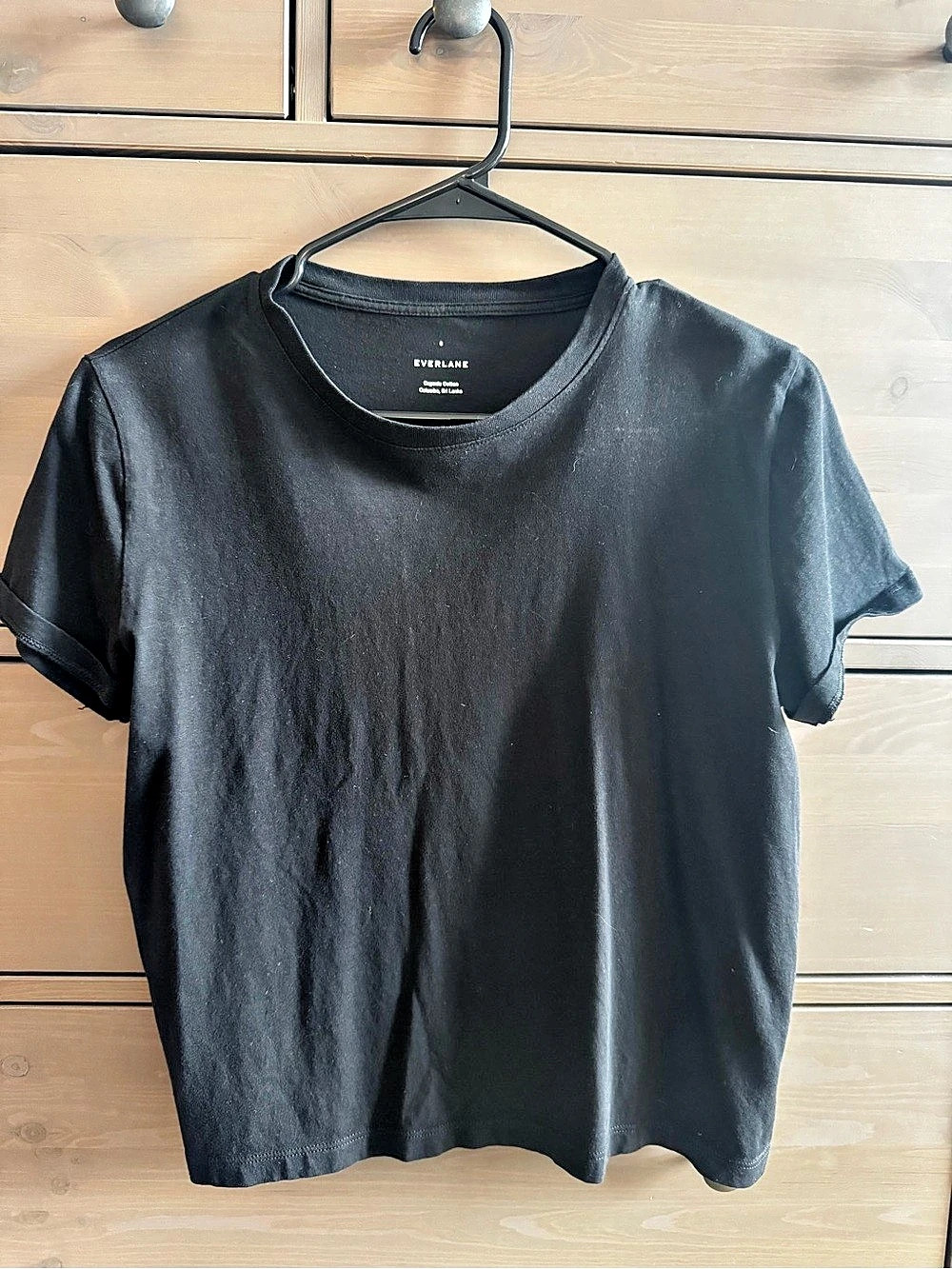 Everlane The Box-Cut Tee in Essential Cotton Organic Cotton T-Shirt Size Small